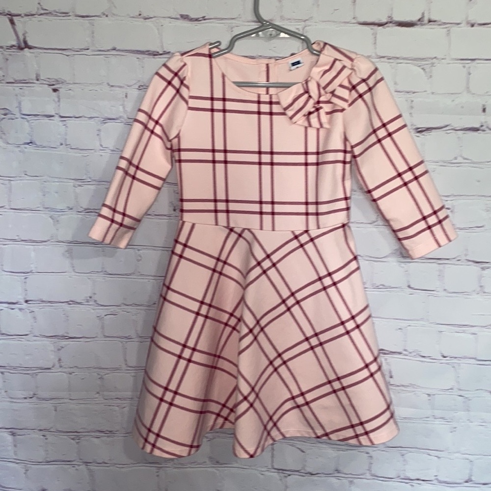 Janie and Jack Dress With Bow Size 5